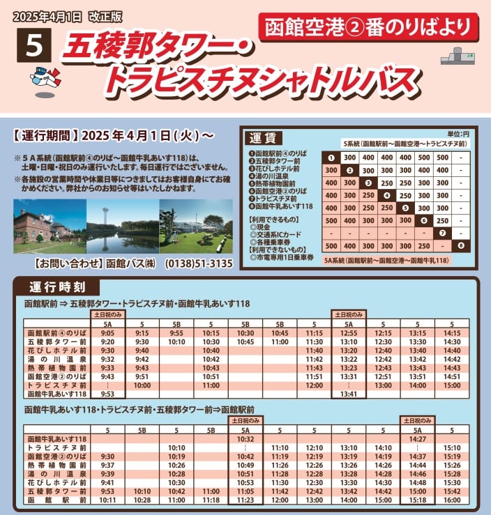函館機場到函館市區交通方式整理|函館巴士、函館帝產巴士、計程車