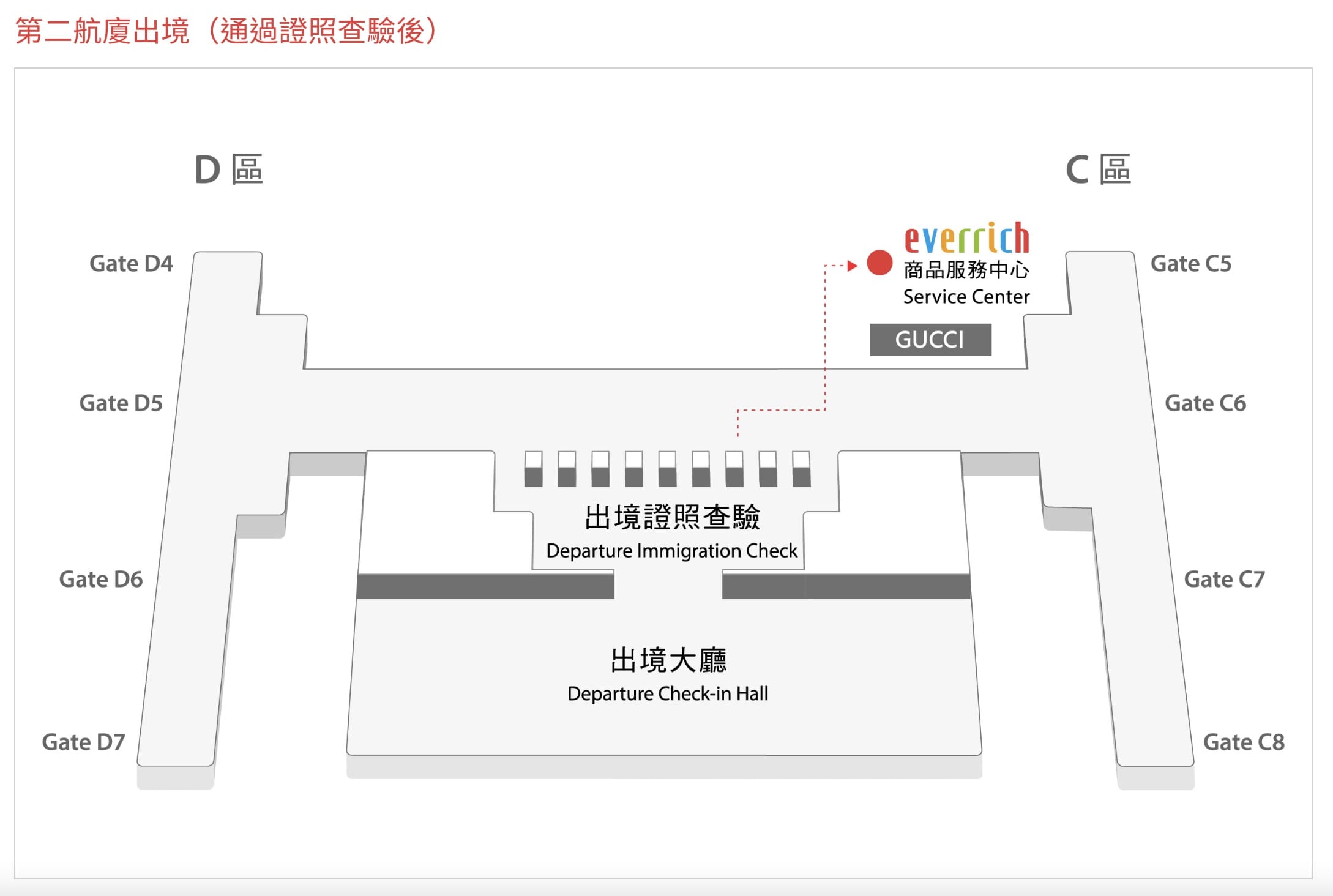 桃園國際機場第一航廈免稅店逛街、昇恆昌先買好免稅商品回國領貨