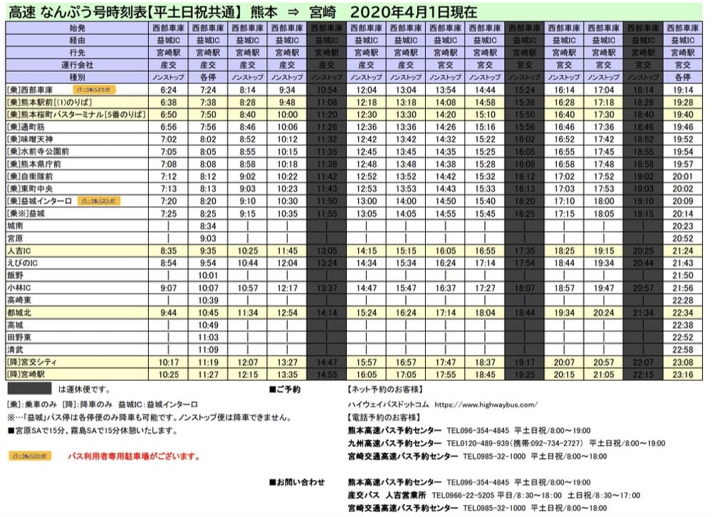 到九州熊本交通方式整理|JR九州鐵路、直達巴士、九州新幹線