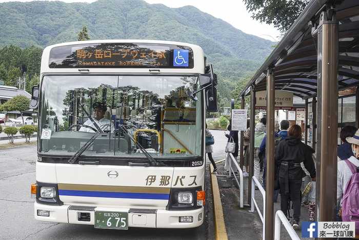 Central alps komagatake ropeway transport 32