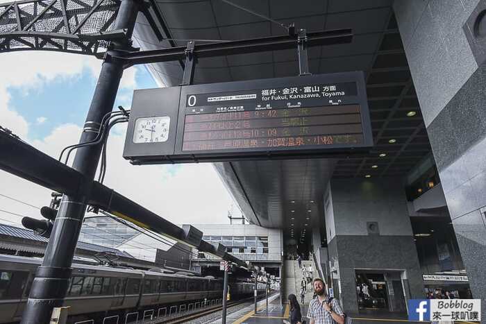 Kyoto to kanazawa thunderbird train 12