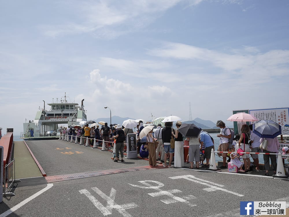 廣島出發到大久野島交通:東海道山陽新幹線轉JR鐵路吳線、交通船