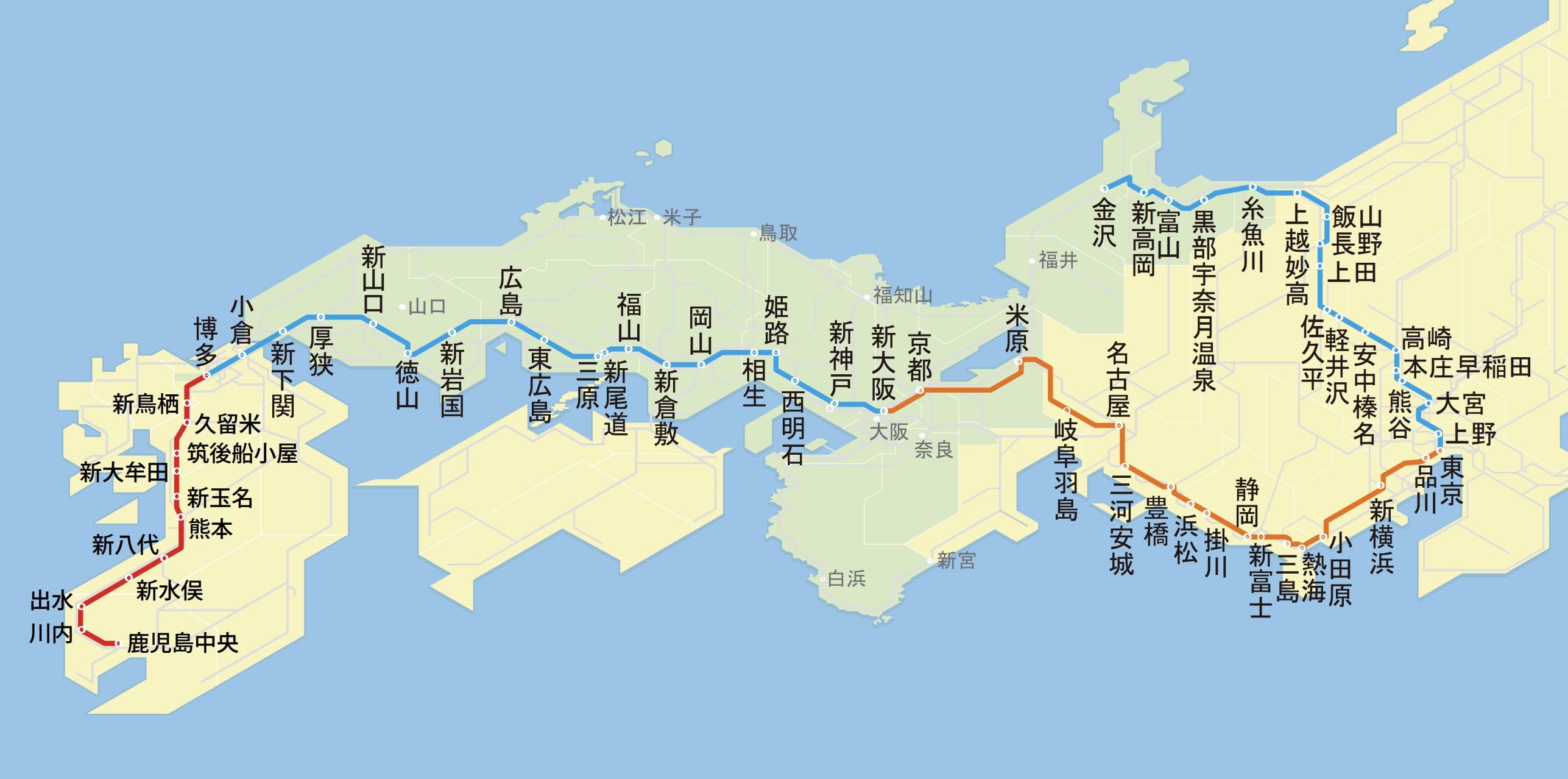 廣島車站設施、交通鐵路巴士搭車處、 廣島車站寄物櫃