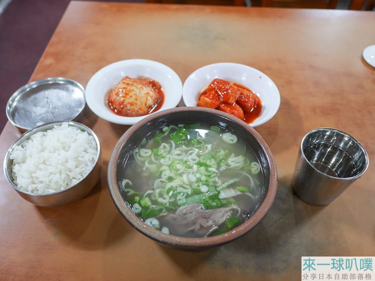 首爾明洞美食|味成屋、老字號雪濃湯、口味較清淡偏普通