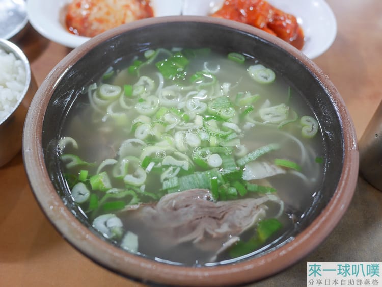 首爾明洞美食|味成屋、老字號雪濃湯、口味較清淡偏普通