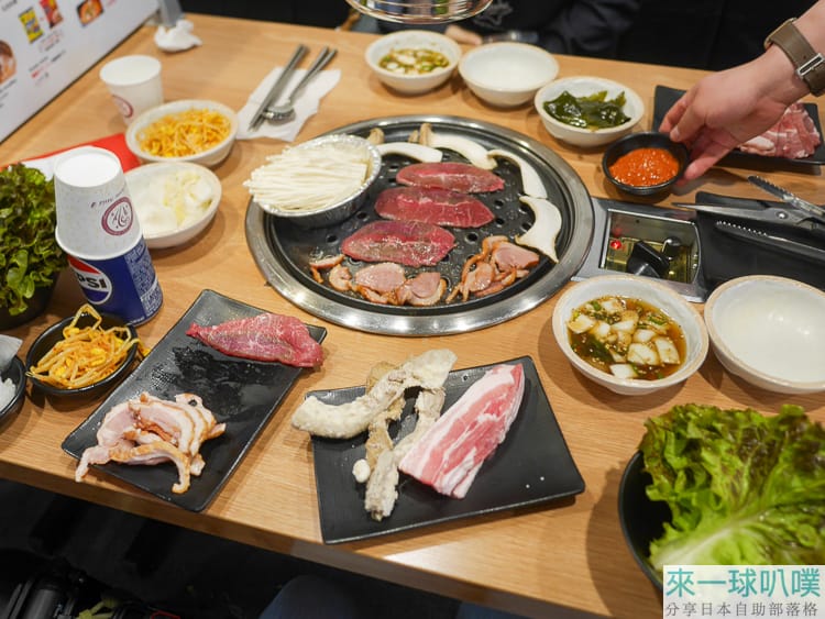 首爾明洞燒肉BBQ推薦|COW&PIG Myeongdong、韓牛豬鴨肉吃到飽、服務好 @來一球叭噗 首爾明洞燒肉BBQ推薦|COW&PIG Myeongdong、韓牛豬鴨肉吃到飽、服務好