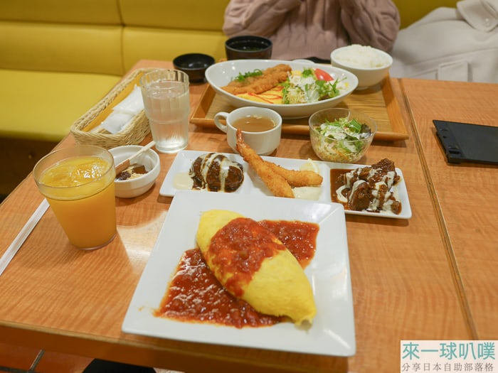 京都伊勢丹百貨美食|モレット(Mollette)蛋包飯定食套餐