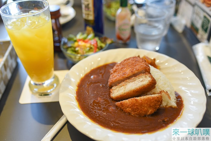 京都車站美食|珈琲館 京都東本願寺前店、鬆餅不錯、咖哩飯義大利麵