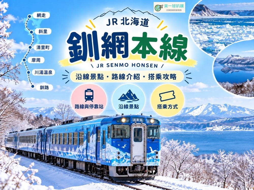 JR釧網本線攻略｜釧路到網走、摩周、知床斜里交通與冬季搭乘心得