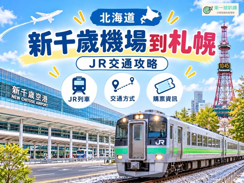 新千歲機場到札幌、小樽JR攻略｜快速Airport票價、指定席、IC卡與搭乘方式