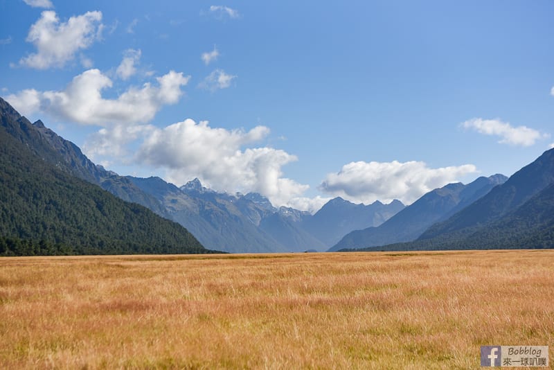 前往米佛峽灣途中必去景點|Eglinton Valley、山脈環繞大草原、魔戒取景地
