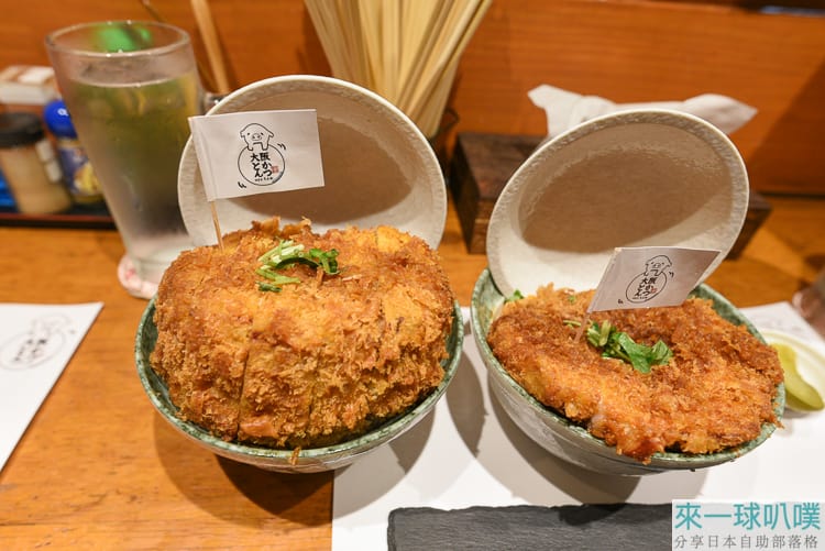 大阪道頓堀美食|千代松勝蓋飯、巨無霸超厚豬排差點吃不完 大阪道頓堀美食|千代松勝蓋飯、巨無霸超厚豬排差點吃不完