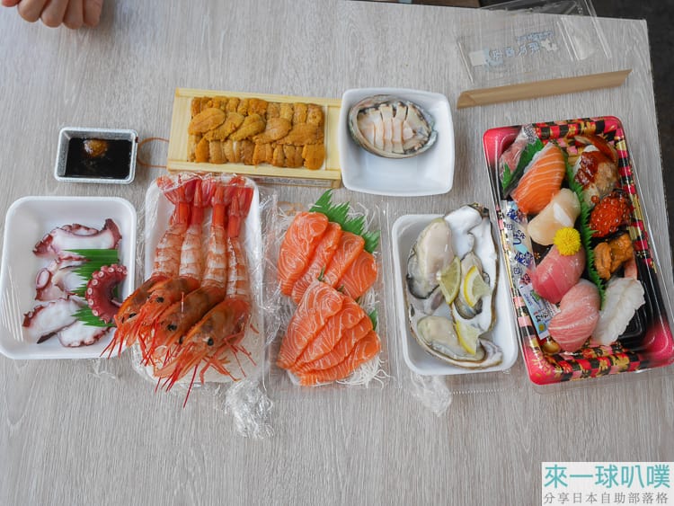 大阪木津市場逛街吃美食整理|平價海鮮生魚片、好吃水蜜桃哈密瓜