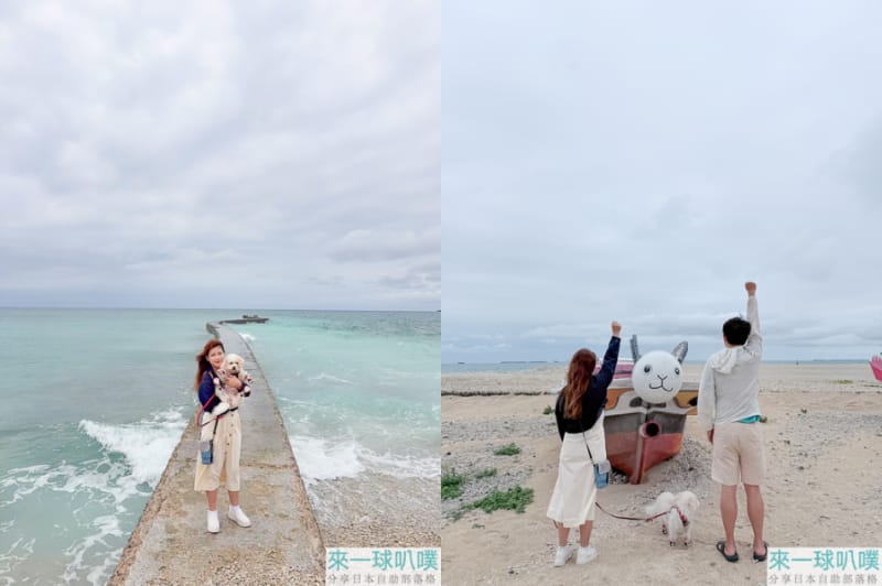 澎湖後寮天堂路|絕美蜿蜒入海步道、貝殼沙灘、海賊王船