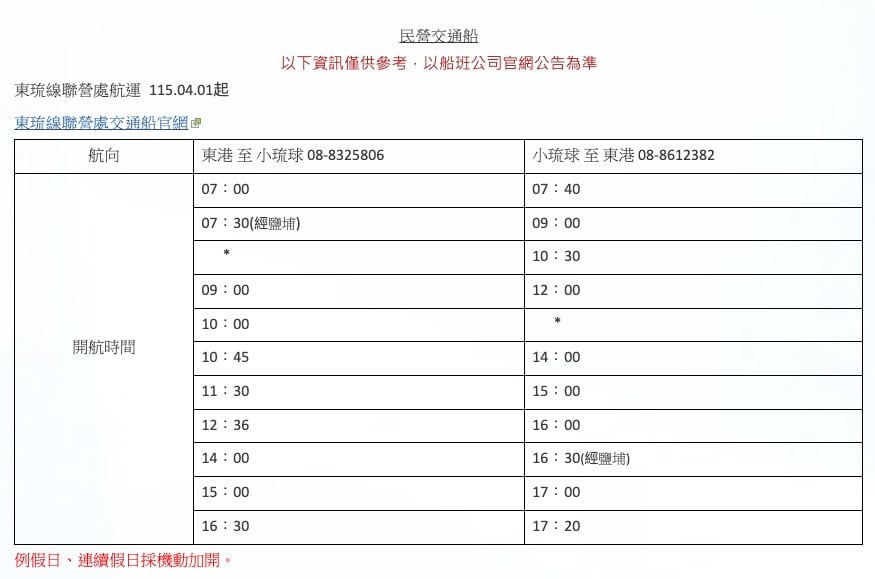 到屏東小琉球交通方式攻略|東港碼頭搭船到小琉球、優惠船票預約