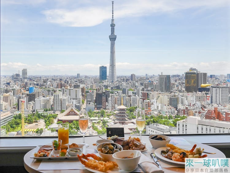 東京晴空塔景觀餐廳推薦|Sky Grill Buffet 武藏吃到飽、無敵美景