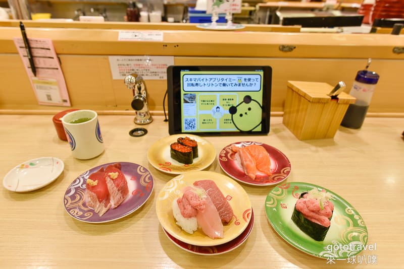 東京晴空塔美食|迴轉壽司Toriton (回転寿しトリトン)、超人氣排隊壽司