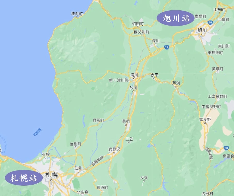 札幌到旭川兩種交通方式|JR北海道鐵路、高速巴士旭川號