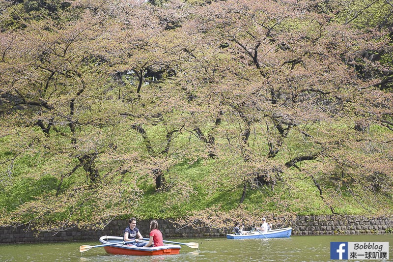 Chidorigafuchi Park boat 26