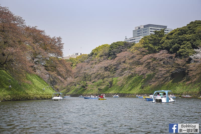 Chidorigafuchi Park boat 27