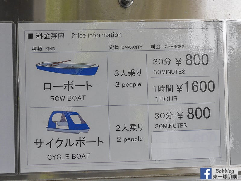 Chidorigafuchi Park boat 33