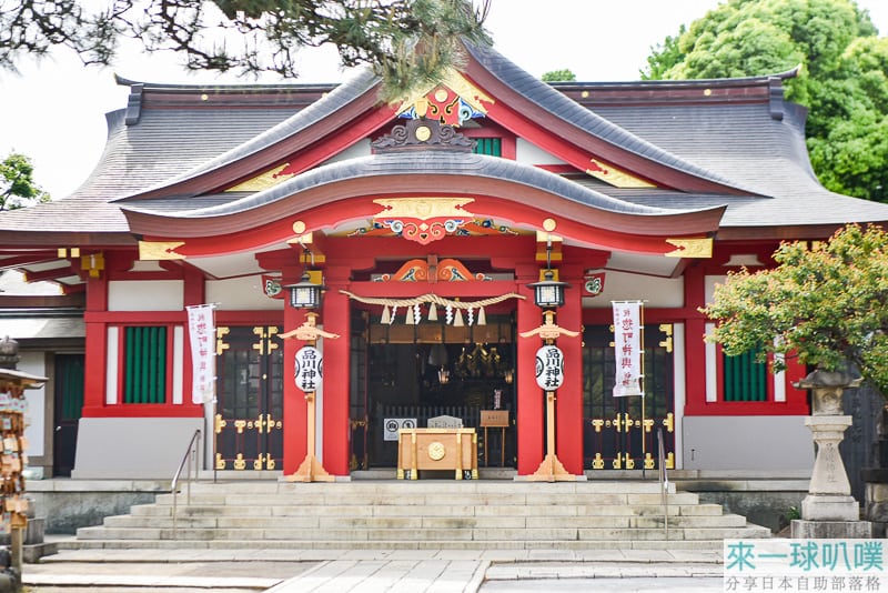 東京品川神社參觀、東京十社之一、遊客不多