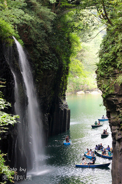 宮崎高千穗峽一日遊行程(高千穗峽步道,流水麵,高千穗峽划船)